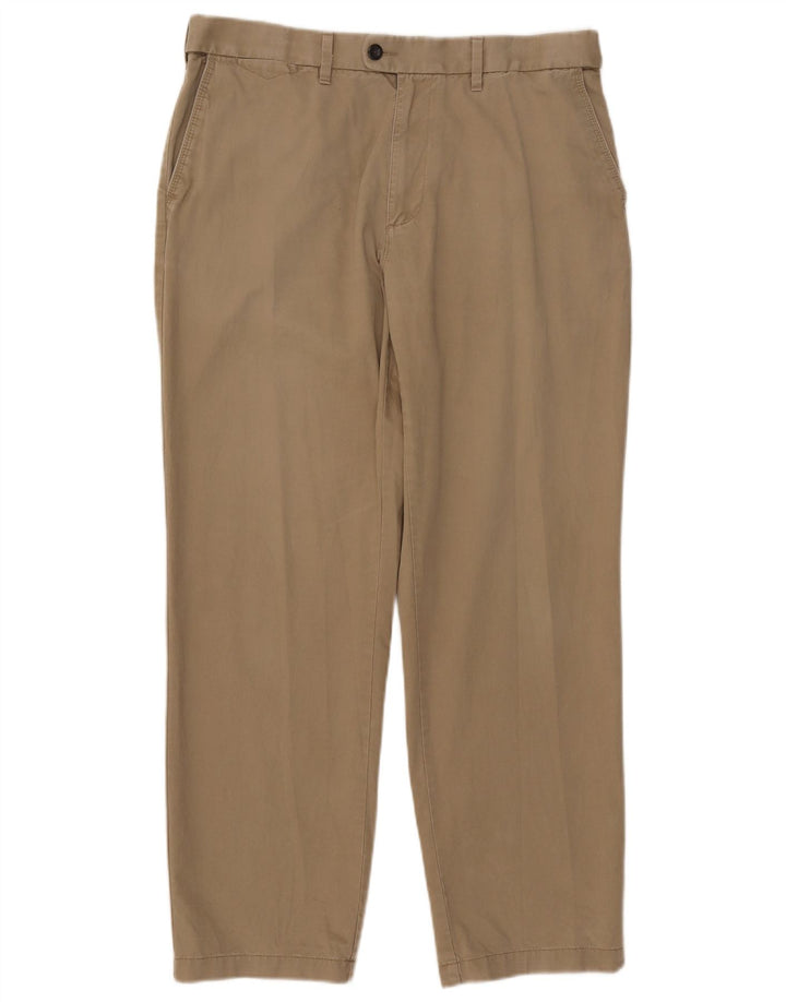 Marks & Spencer Pantalon de costume coupe classique pour homme W36 L31 Coton beige