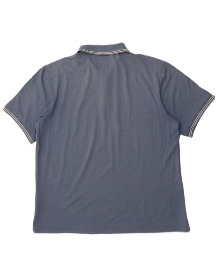 CHAMPION Polo Easy Fit Homme Bleu XL