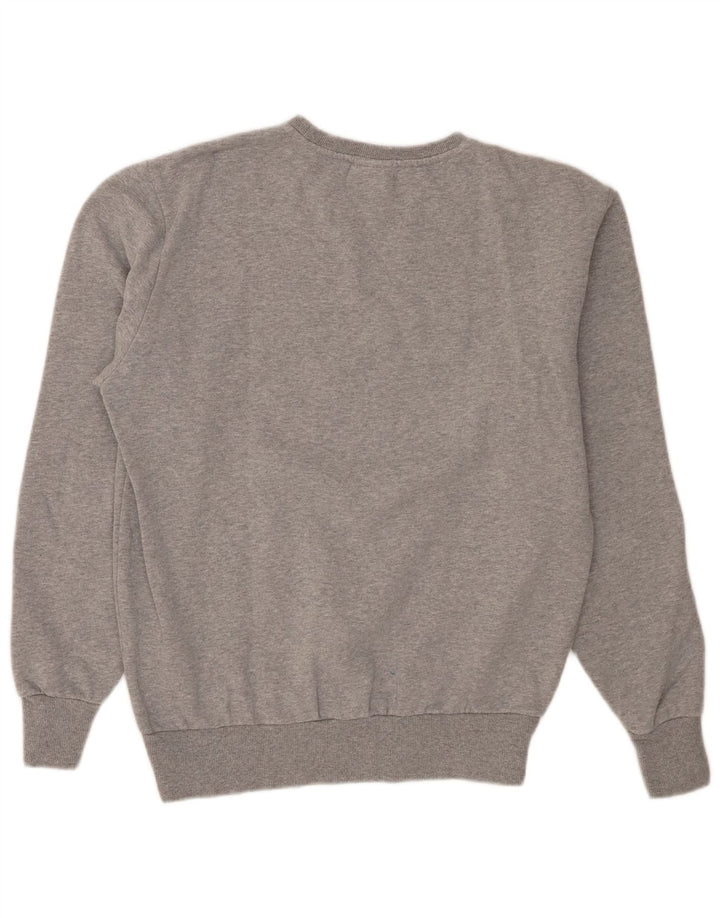 Ellesse Sweatshirt Jumper Large Gris Coton Homme