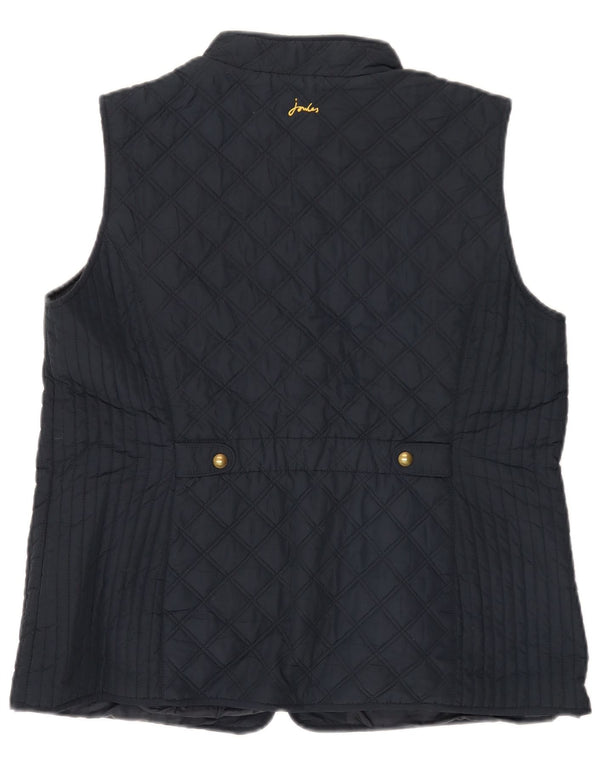 Joules Gilet matelassé pour femme UK 18 XL Bleu marine Polyester