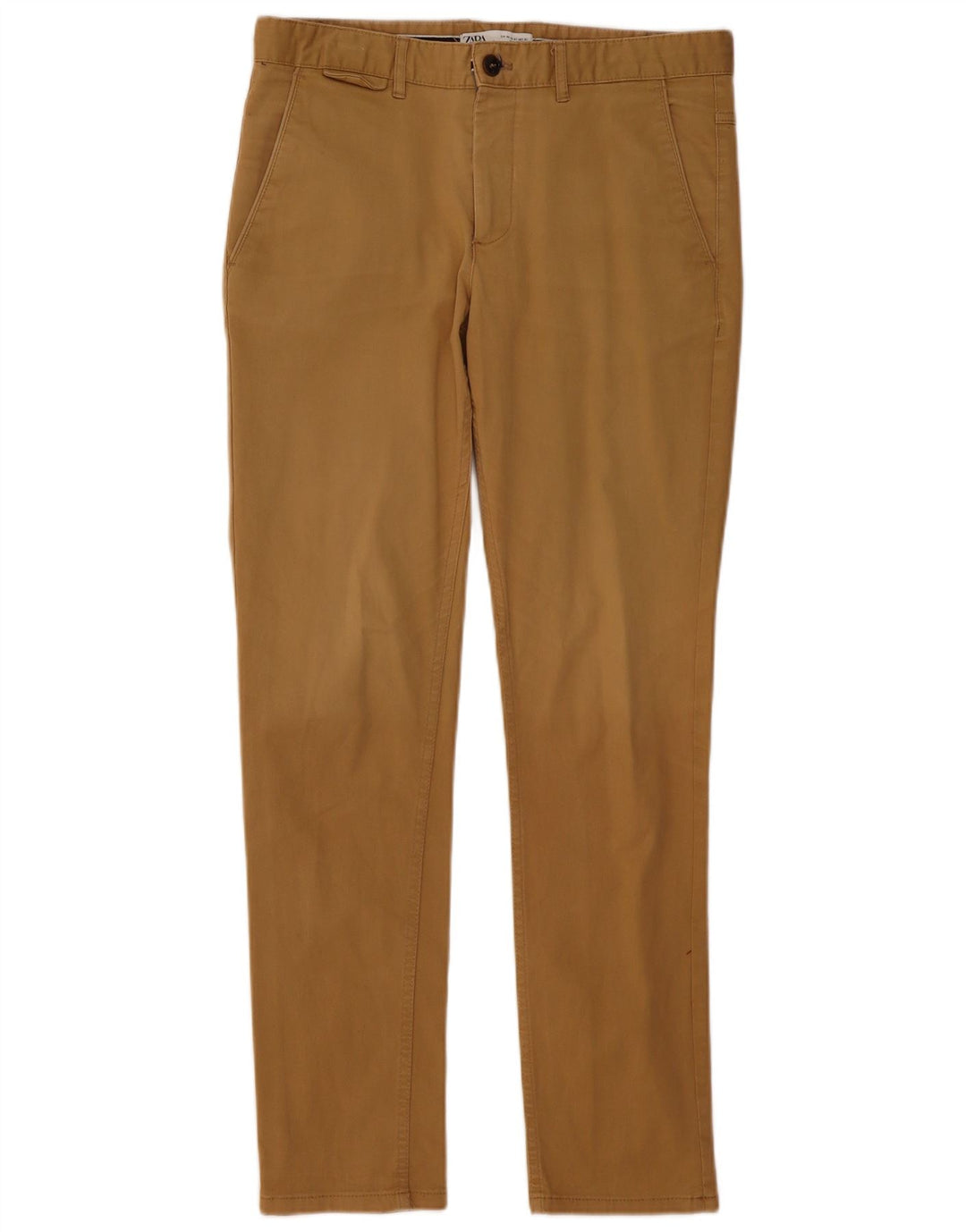 Zara Pantalon Chino Slim Homme EU 40 Moyen W31 L31 Beige