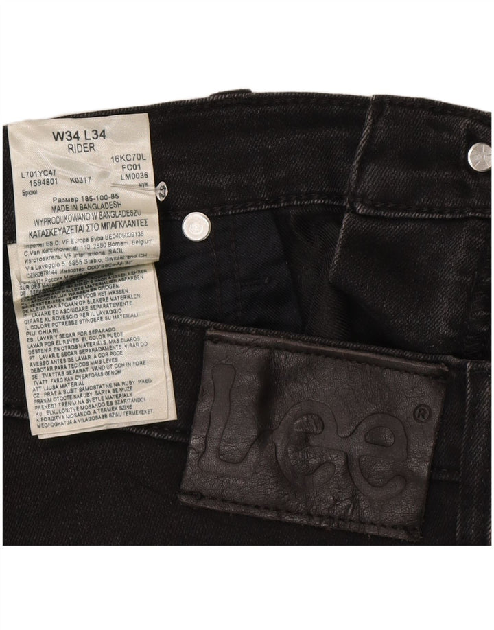 Lee Jean Slim Homme W34 L34 Gris Coton