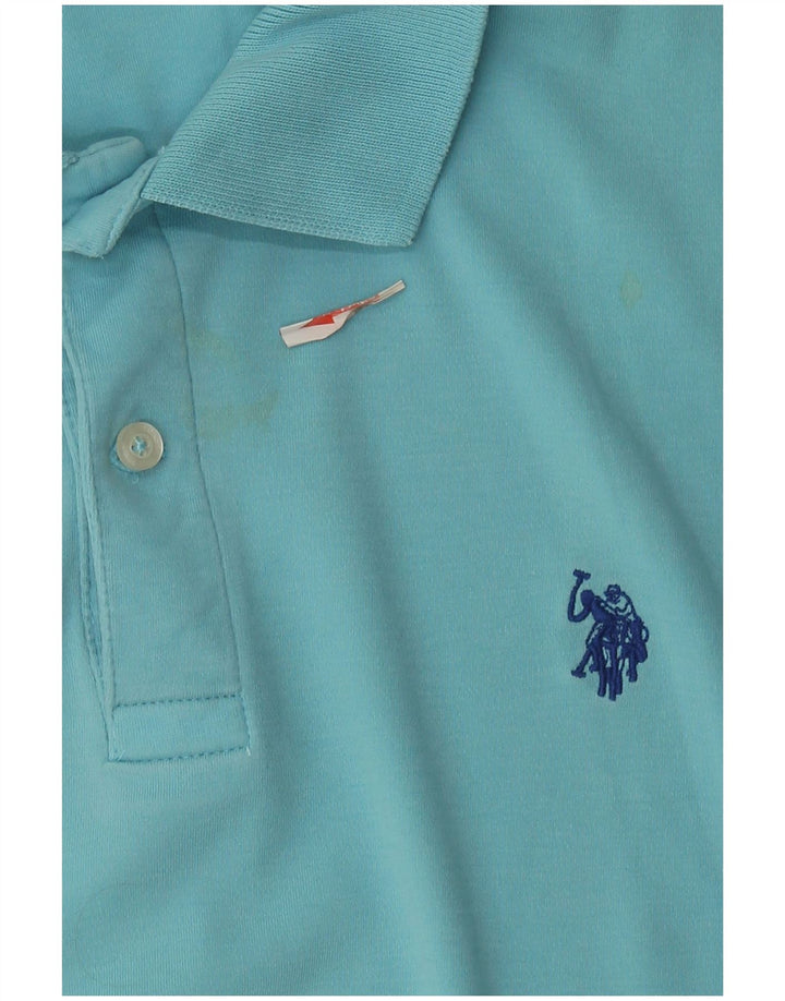 U.S. Polo Assn. Polo Homme Bleu Moyen Coton