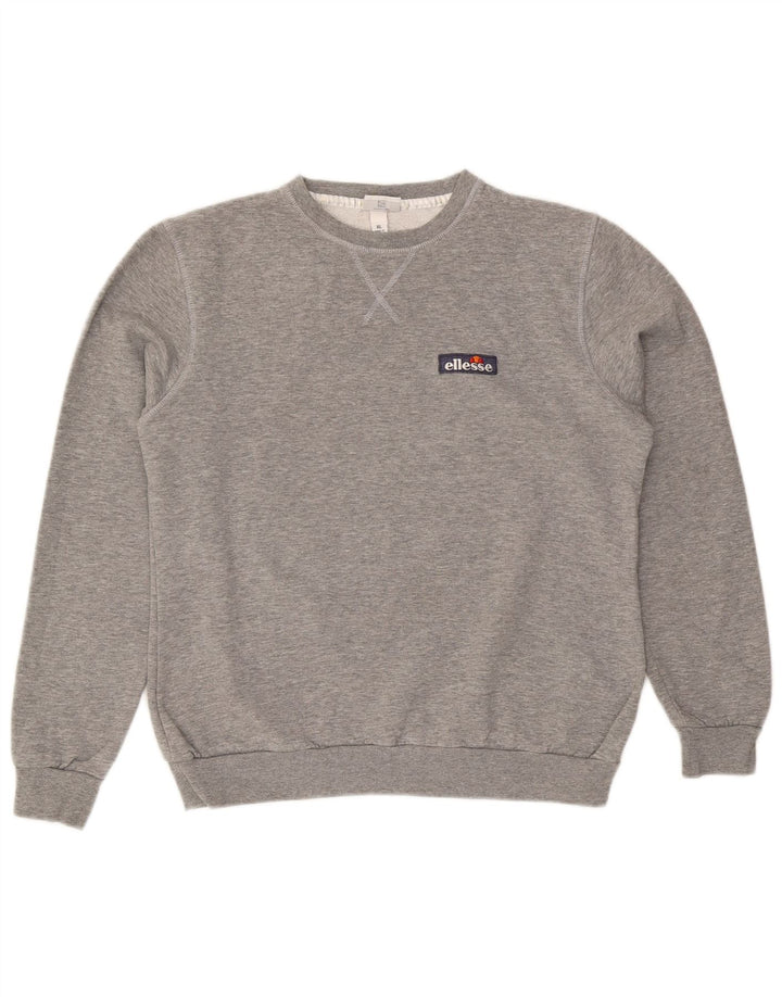 Ellesse Sweat-shirt pour femme UK 18 XL Gris Coton