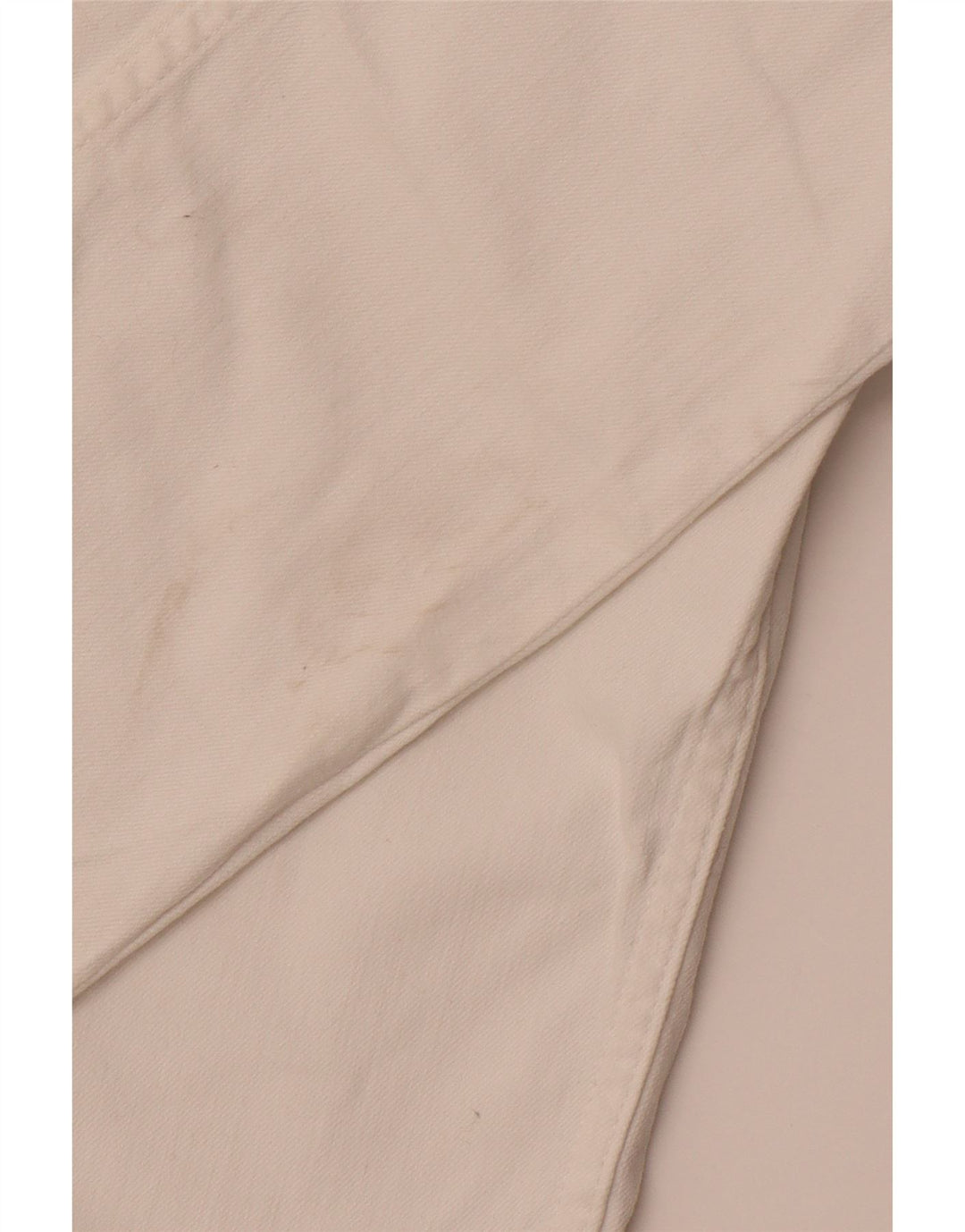 CREW CLOTHING Pantalon décontracté slim pour femme UK 12 Medium W30 L29 Blanc