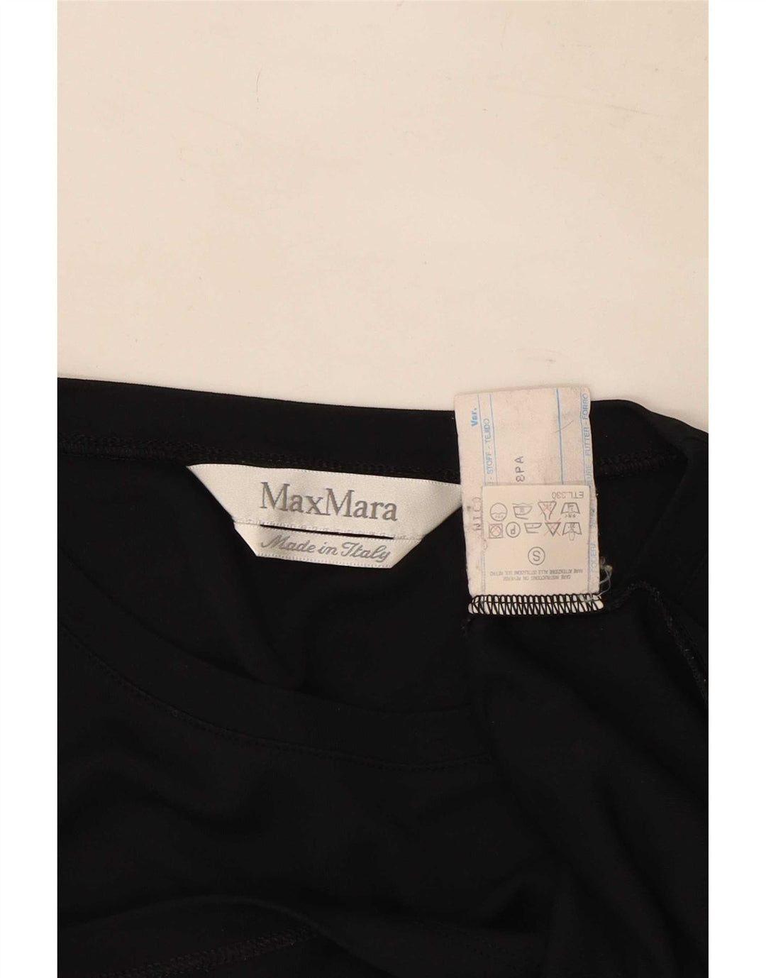 Max Mara Chemisier pour femme UK 10 Small Noir