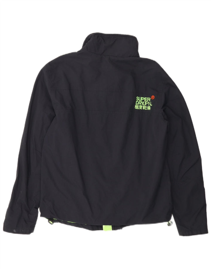 SUPERDRY Veste coupe-vent The Windhiker pour homme UK 38 Bleu marine moyen