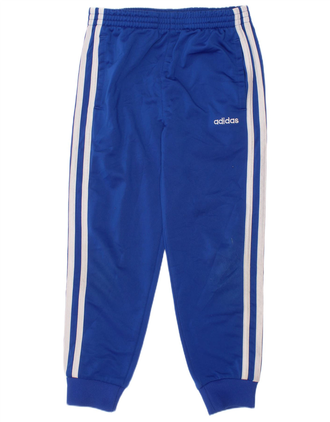 Adidas Pantalon de survêtement garçon Joggers 5-6 ans Bleu Polyester