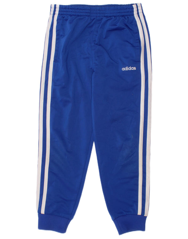Adidas Pantalon de survêtement garçon Joggers 5-6 ans Bleu Polyester