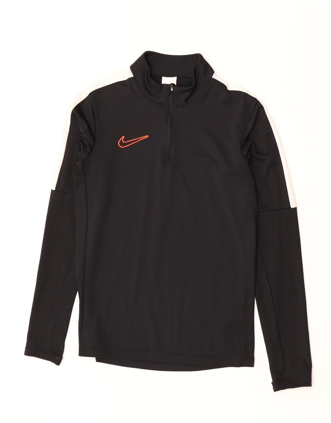Nike Haut de survêtement à manches longues Dri Fit pour homme XS Noir Polyester