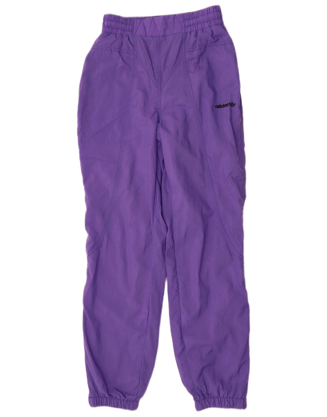 Adidas Pantalon de survêtement pour homme en nylon violet Taille S