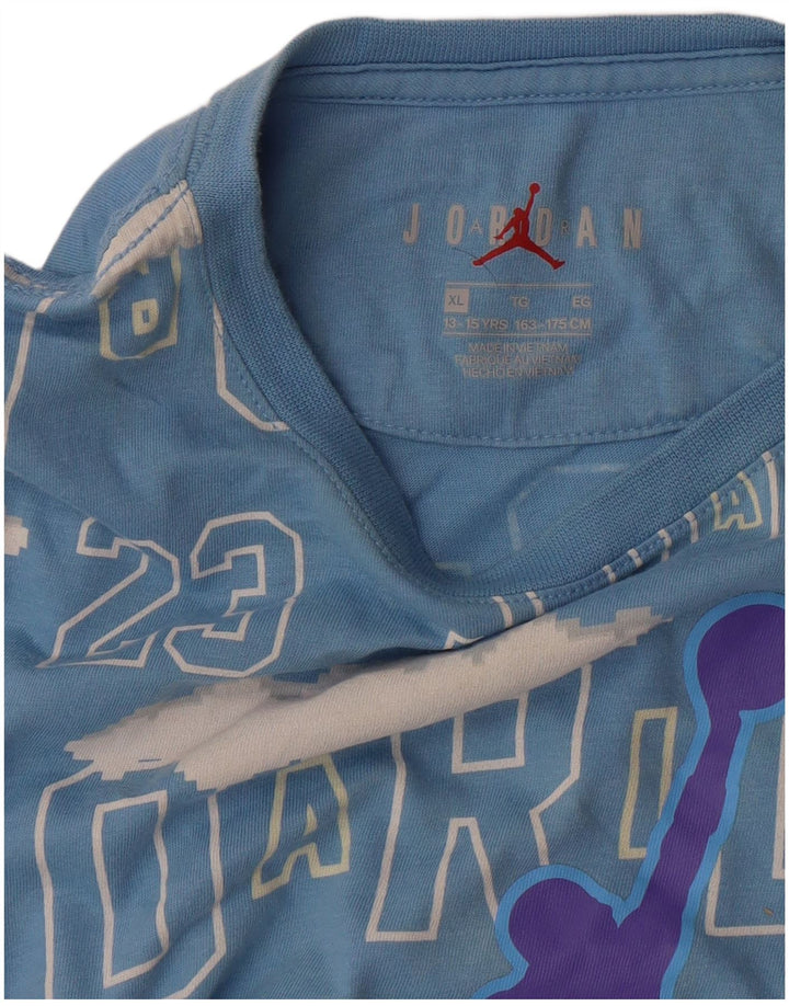 Jordan T-shirt graphique pour garçon 13-14 ans XL Bleu