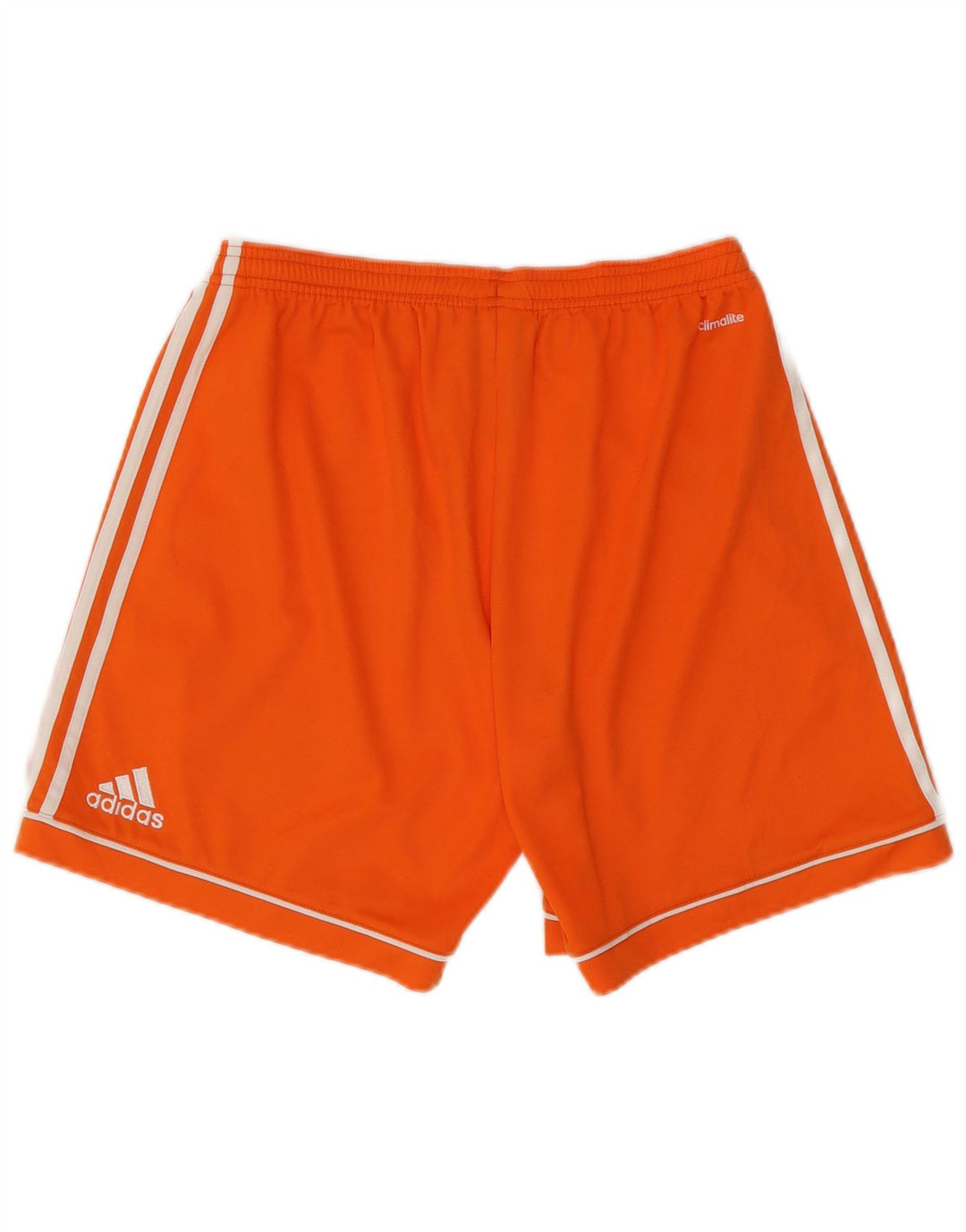 Adidas Short de sport Climalite Homme Orange Moyen Polyester
