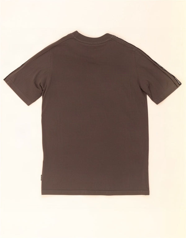Adidas T-Shirt Graphique Garçon 13-14 ans Gris Colorblock Coton