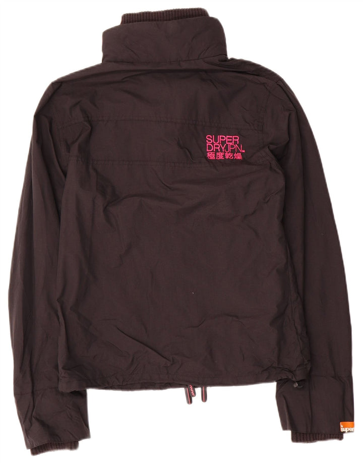 Superdry Veste coupe-vent Windcheater pour femme UK 12 Medium Noir