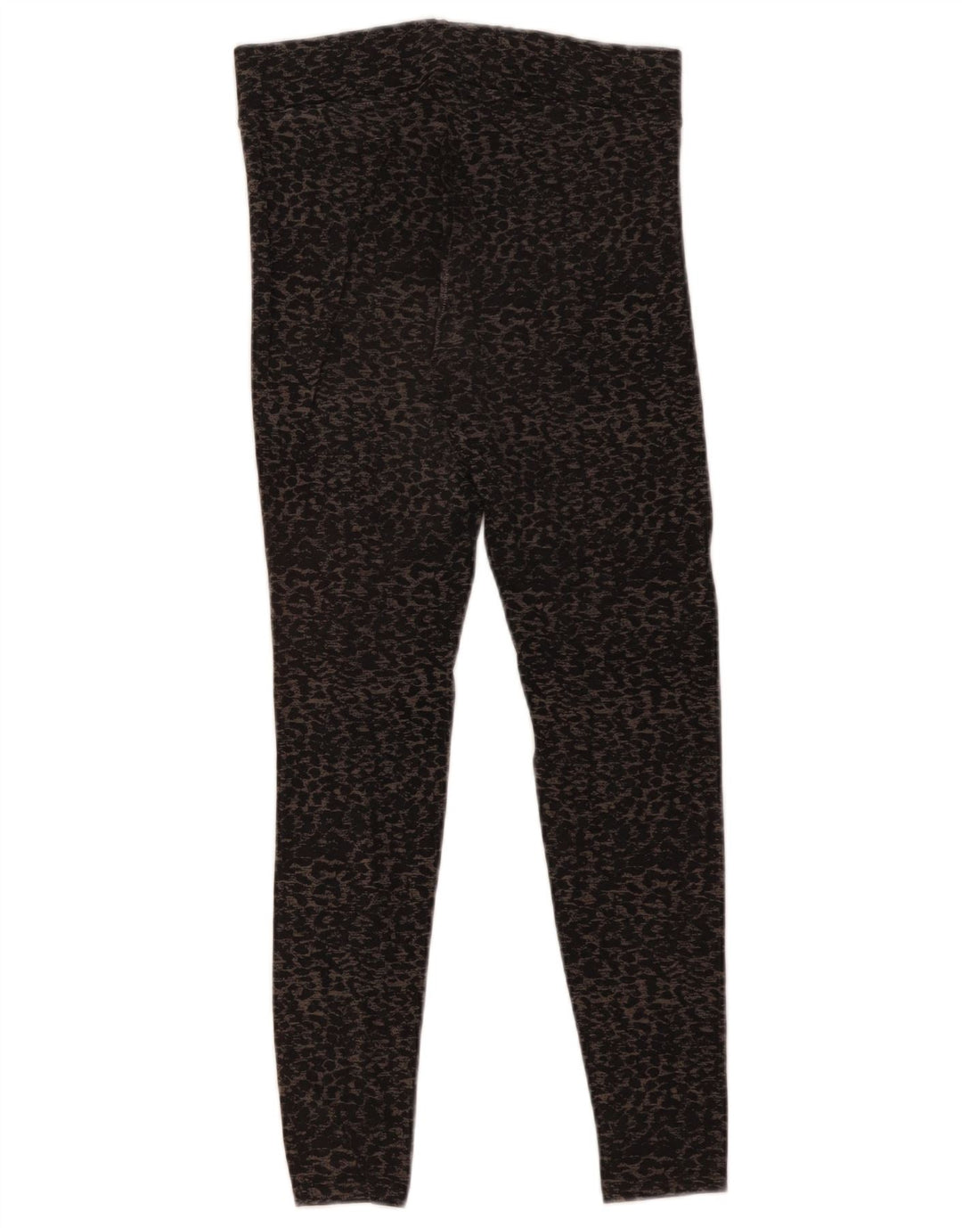 Marks & Spencer Leggings pour femmes UK 8 petit imprimé animal noir
