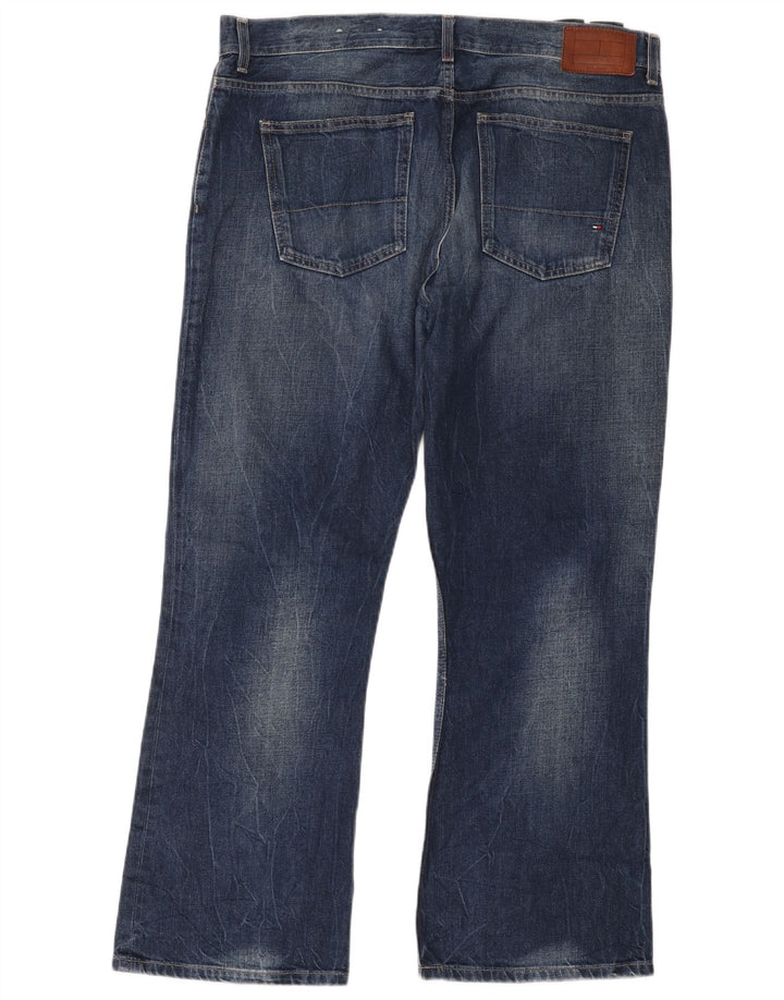 Tommy Hilfiger Jean Bootcut Homme W36 L30 Bleu Coton