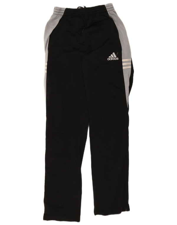 Adidas Pantalon de survêtement pour homme UK 36/38 Small Noir Colourblock Polyester