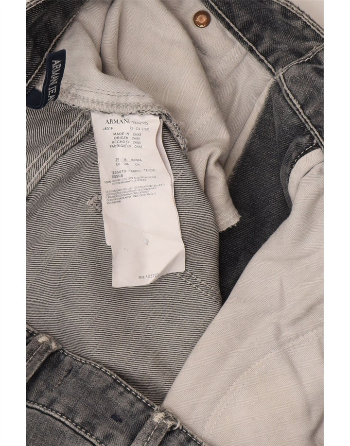 Armani Jeans Slim W36 L32 Gris Coton Homme