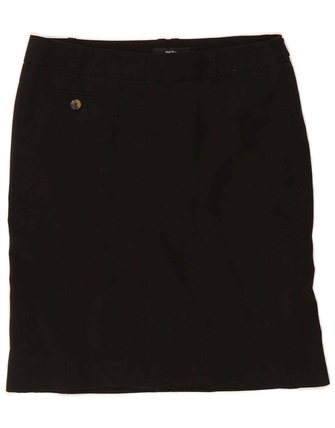 MOSSIMO Womens Stretch Straight Skirt US 2 XS W30  Black Polyester Vintage Mossimo and Second-Hand Mossimo from Messina Hembry 