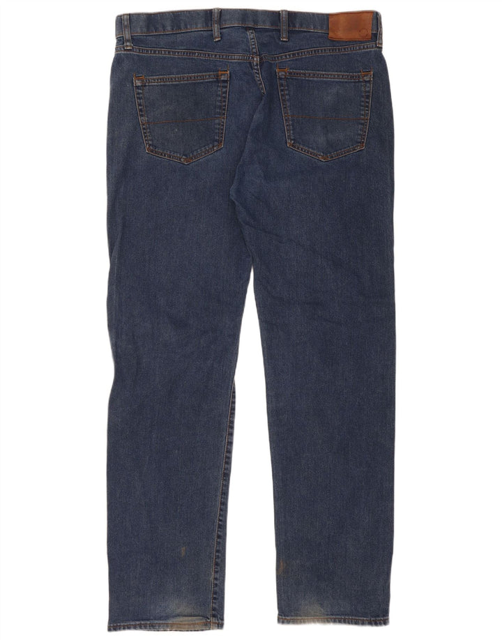 Marks & Spencer Jean droit régulier pour homme W38 L33 bleu coton