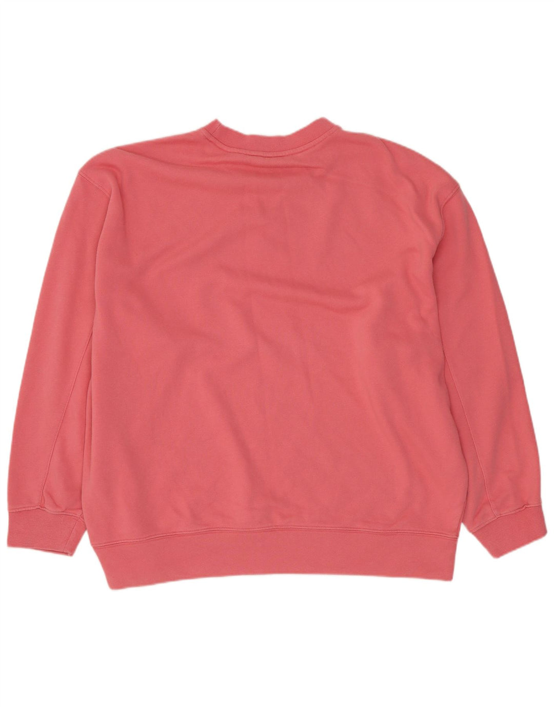 ADIDAS Sweat-shirt surdimensionné pour femme UK 10 Petit coton rose