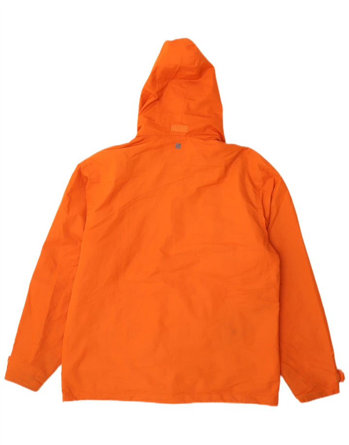 Mountain Warehouse Veste de pluie à capuche pour homme UK 38 Orange moyen Polyester