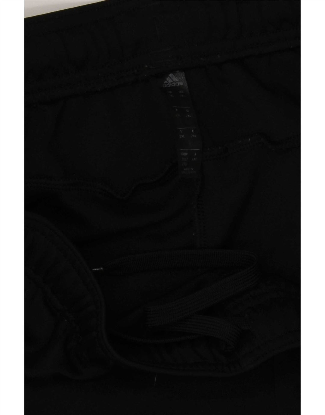 Adidas Pantalon de survêtement pour homme Joggers 2XL Noir Polyester