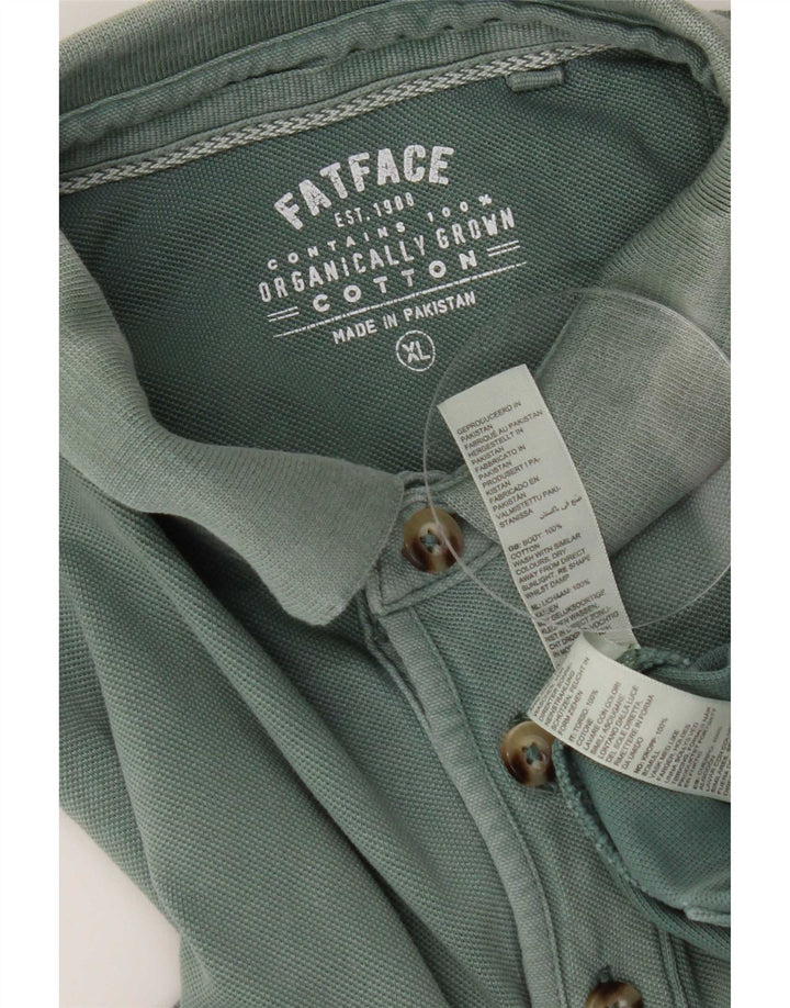 Polo Homme Fat Face XL Vert Coton