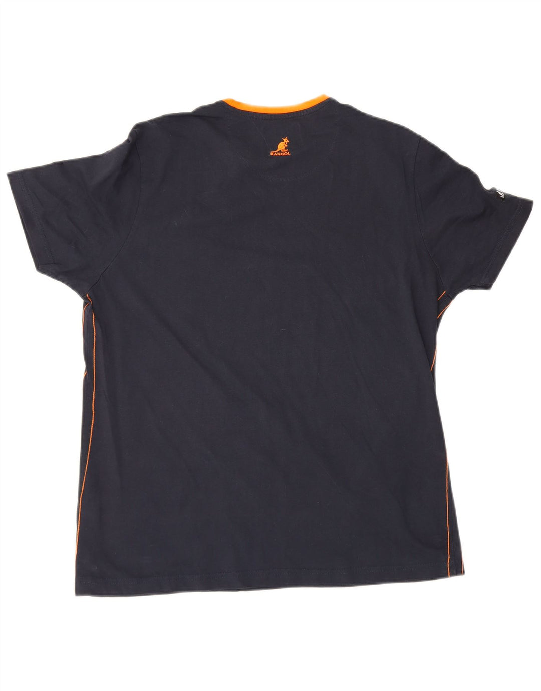 Kangol T-Shirt Homme Top XL Bleu Marine Coton