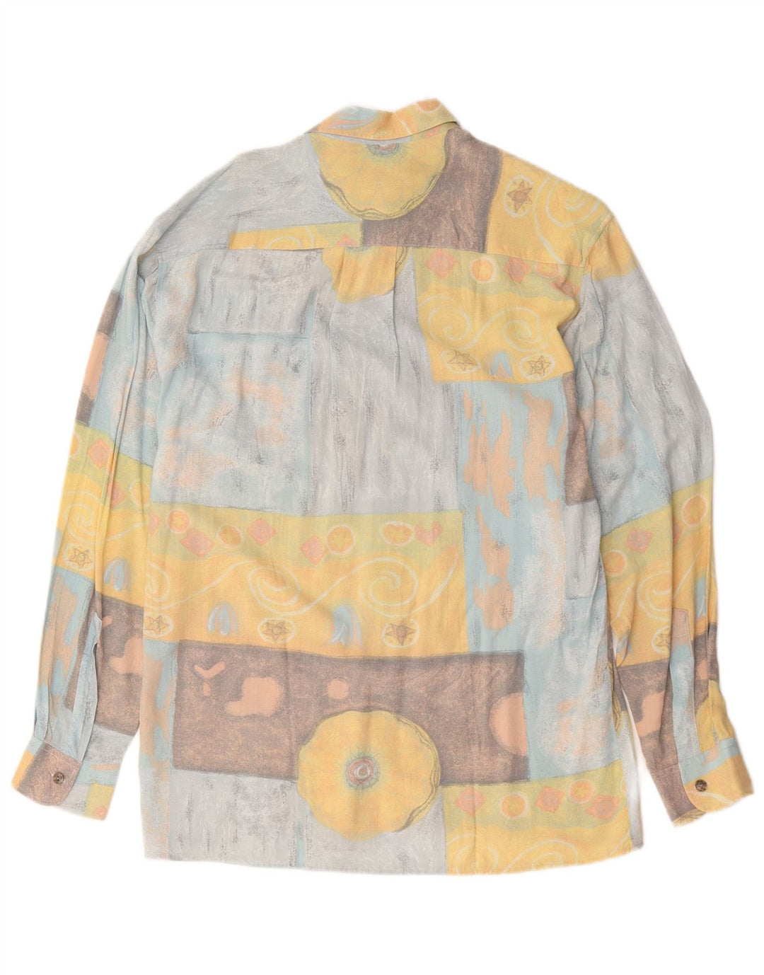 Chemise Homme Vintage Moyen Patchwork Multicolore