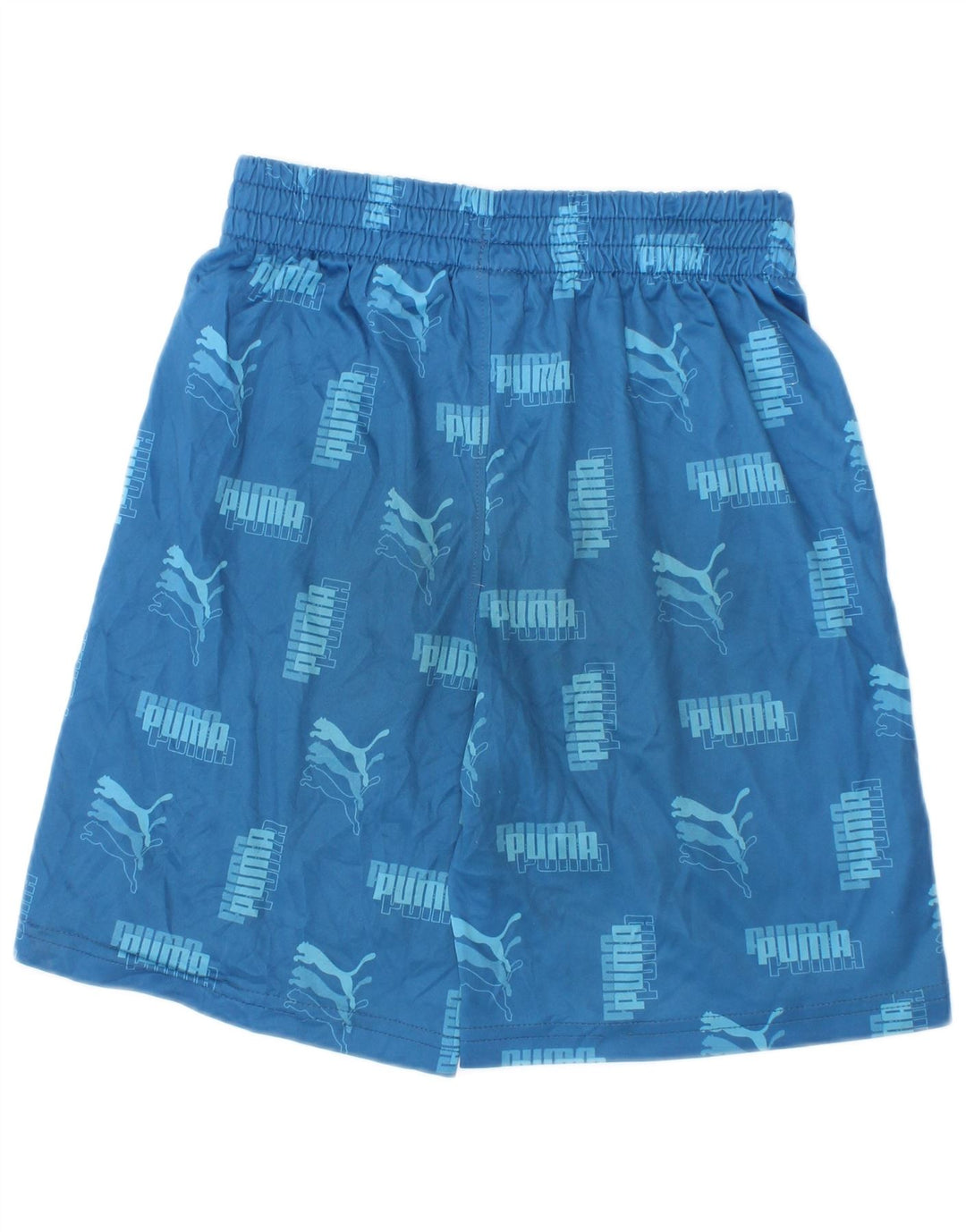 Puma Short de sport graphique garçon 6-7 ans Bleu Polyester