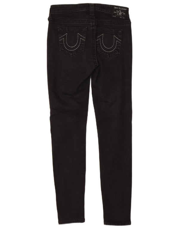 True Religion Jean skinny femme W28 L28 noir