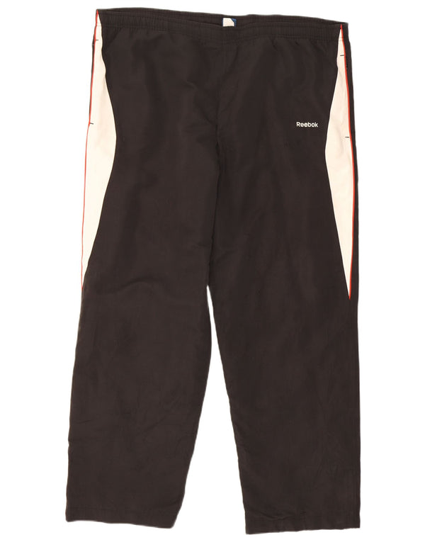 Reebok Pantalon de Survêtement XL Homme Noir Colourblock Polyester