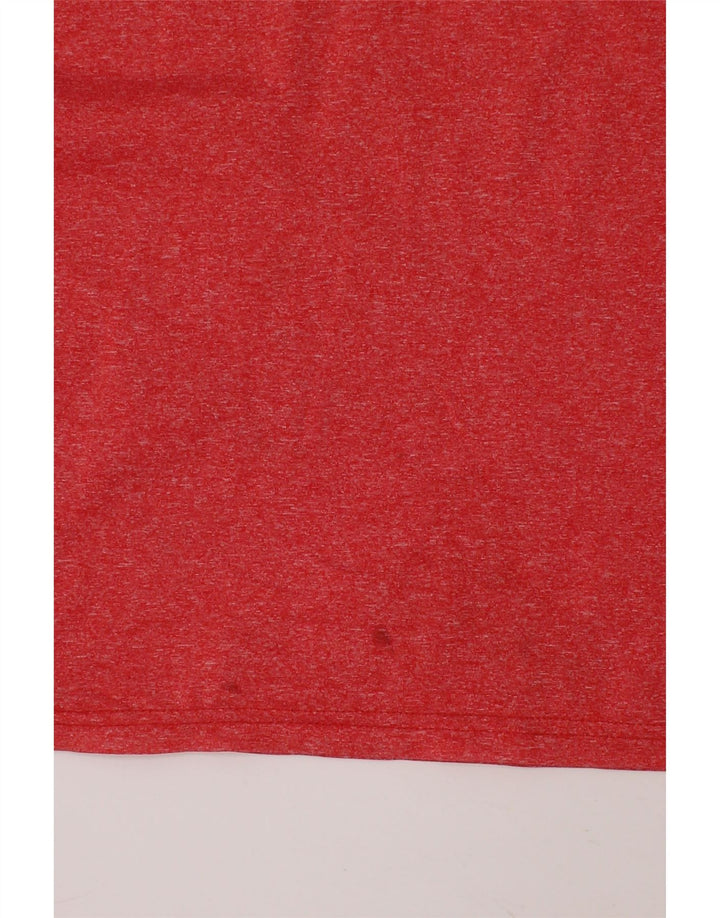 PUMA Boys Polo Shirt 14-15 Years Large  Red Polyester Vintage Puma and Second-Hand Puma from Messina Hembry 
