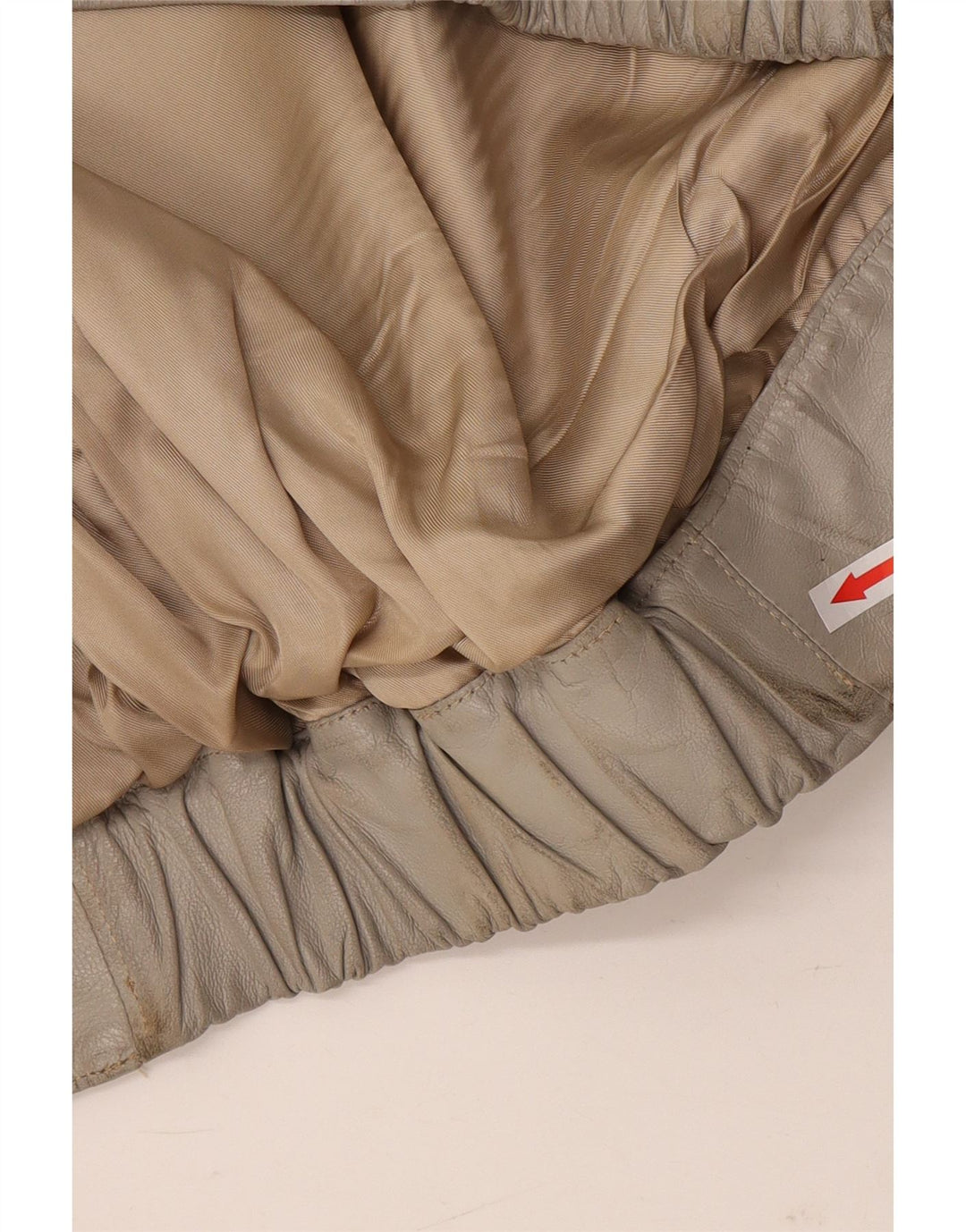 Moda Italiana Veste en cuir pour homme IT 48 Cuir beige moyen