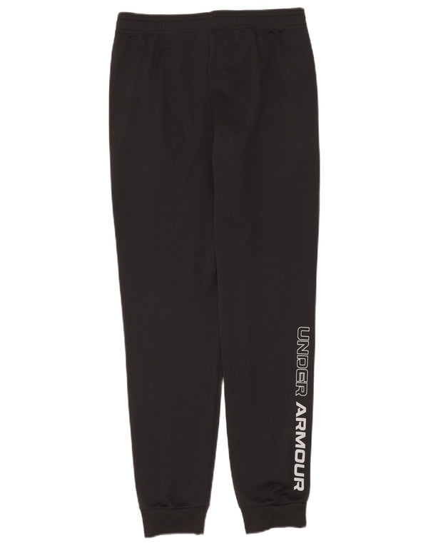 Under Armour Pantalon de survêtement pour garçon 11-12 ans Large Noir