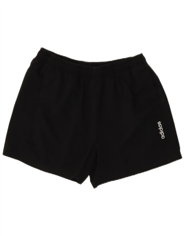 Adidas Short de sport pour homme Large Noir Polyester