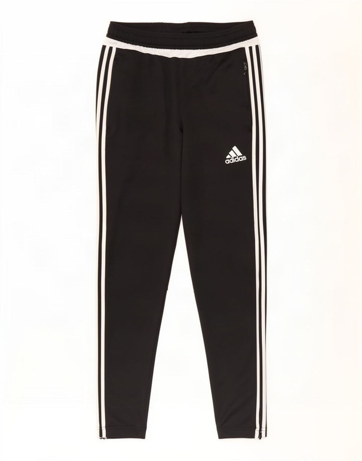 Adidas Pantalon de survêtement Climacool pour homme Petit Noir Polyester Colorblock