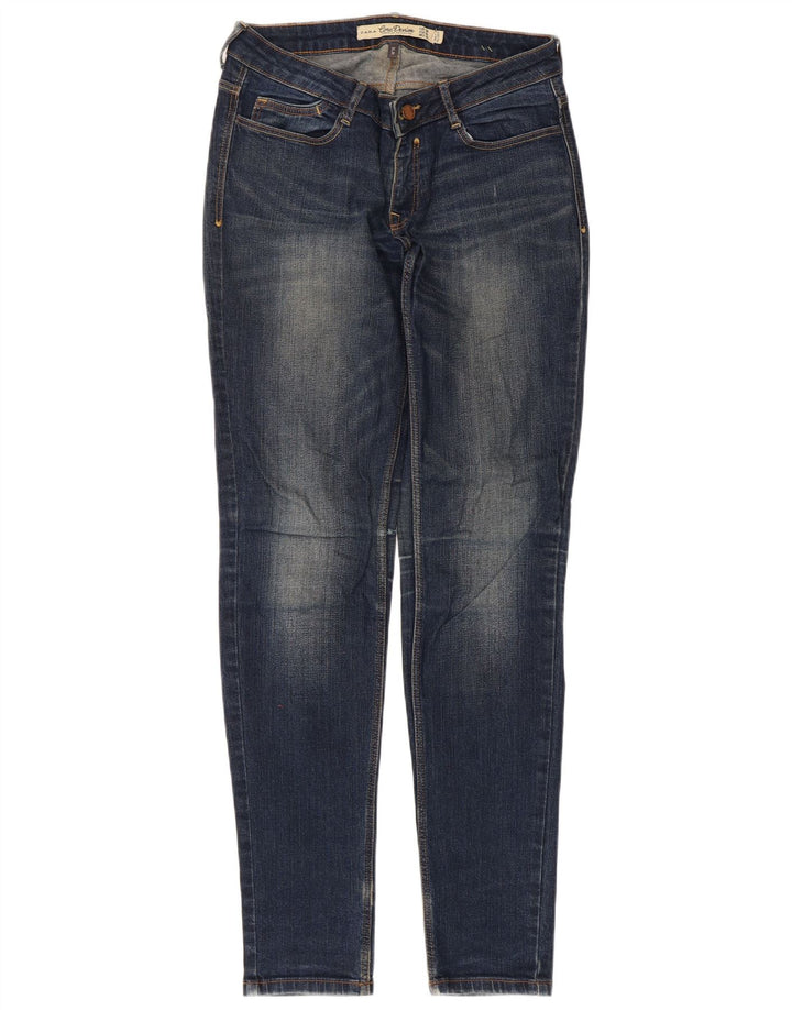 Zara Femme Jean Slim EU 38 Small W28 L32 Bleu Coton
