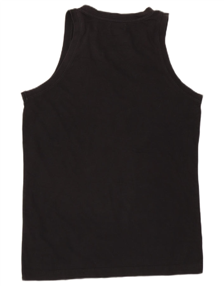 Kappa Débardeur Homme Noir Moyen Coton