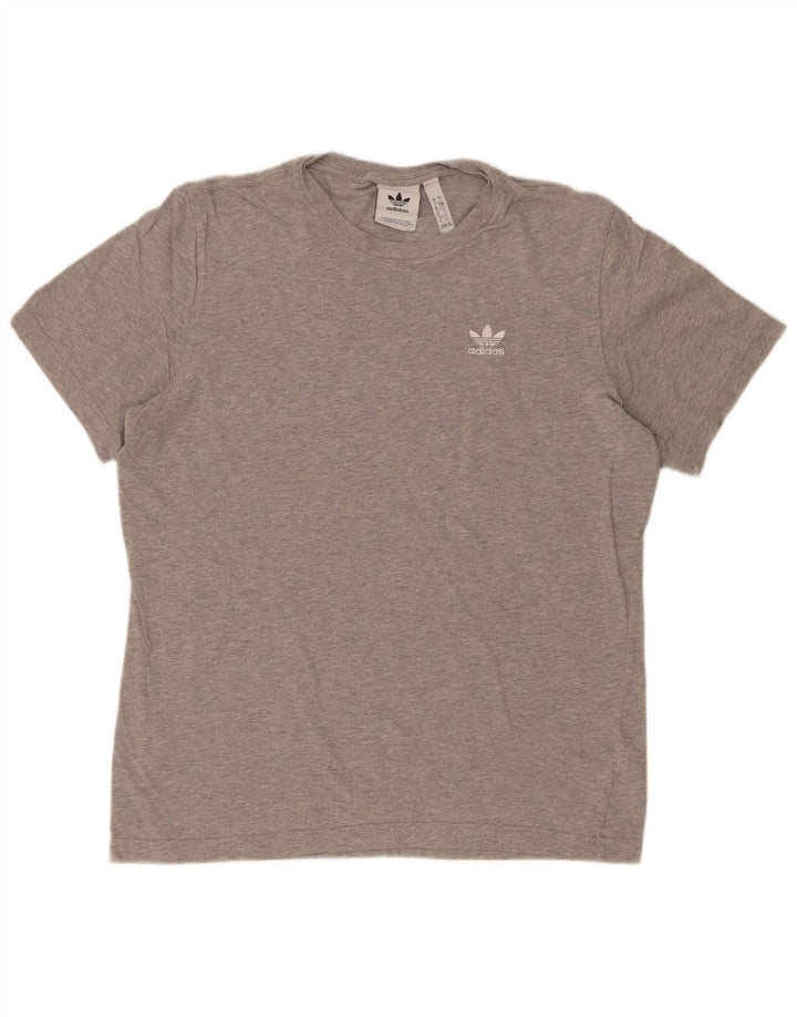 Adidas T-Shirt Homme Haut Petit Gris Coton