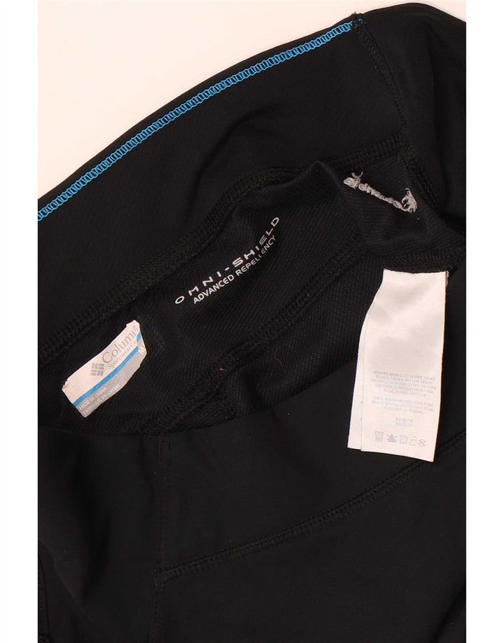 Columbia Legging Capri Omni-Shield Femme UK 12 Noir Moyen Polyester