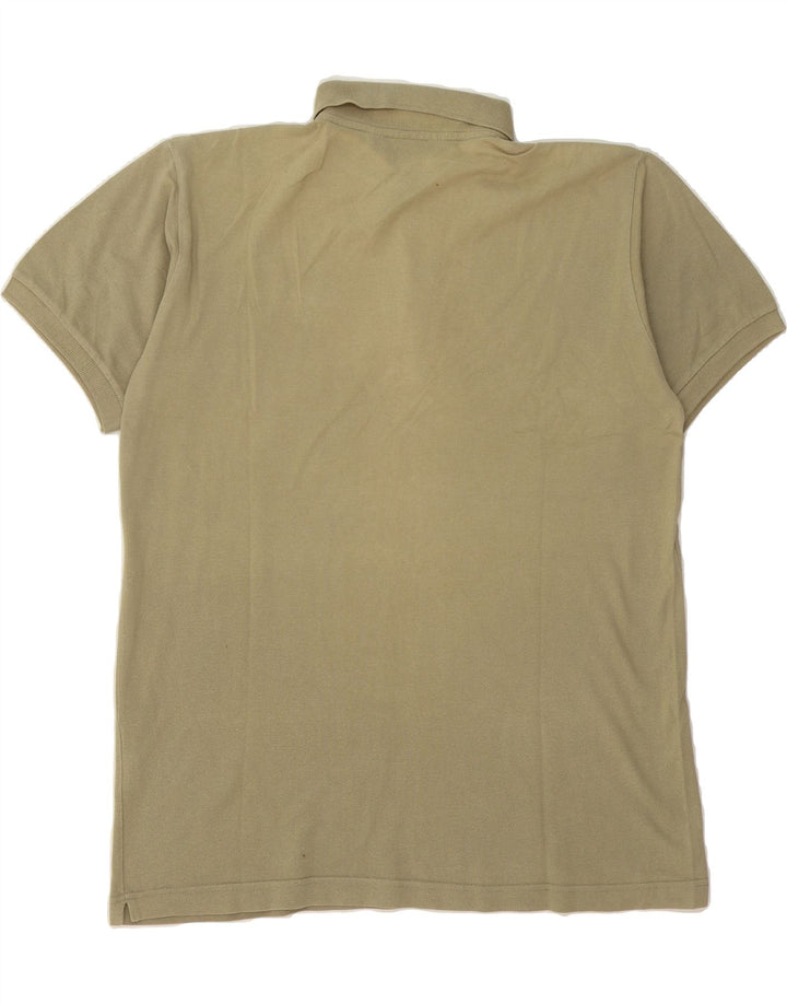 KAPPA Mens Polo Shirt Large Khaki Cotton Vintage Kappa and Second-Hand Kappa from Messina Hembry 