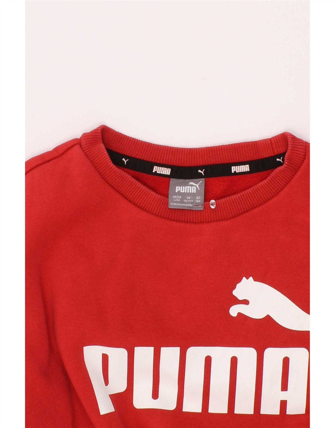 Puma Sweat-shirt graphique garçon 13-14 ans rouge