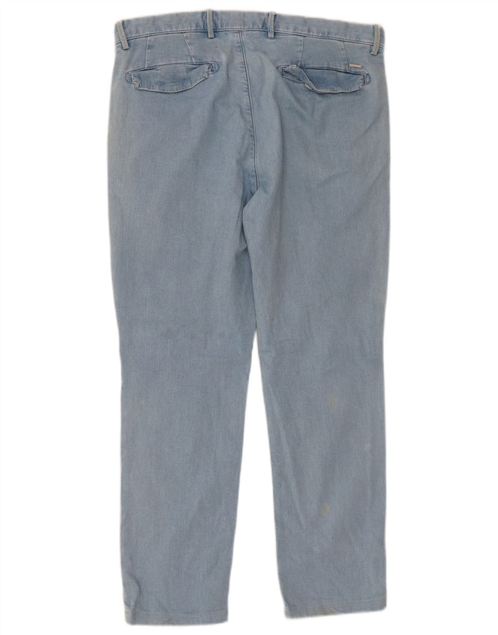 Massimo Dutti Jean slim pour homme EU 40 Medium W31 L26 Bleu Coton