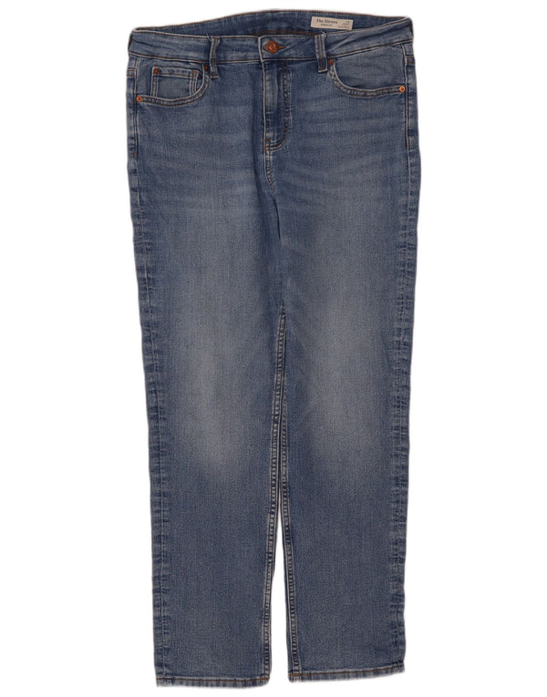 Marks & Spencer Jean droit The Sienna pour femme UK 14 Large W34 L28 Bleu