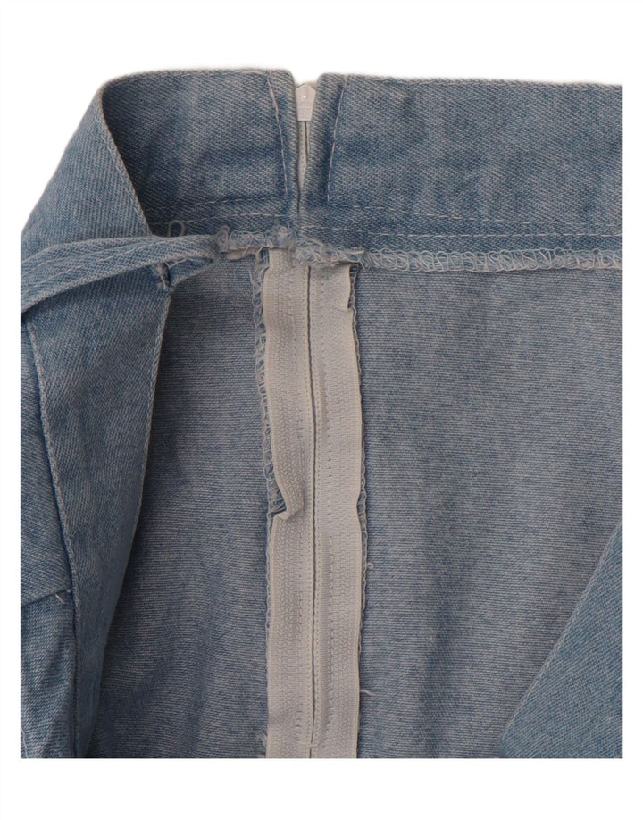 VINTAGE Womens Denim Skirt W30 Medium  Blue