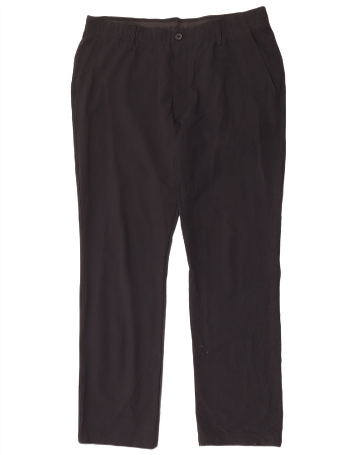 UNDER ARMOUR Pantalon Chino Droit Homme W38 L32 Noir Polyester