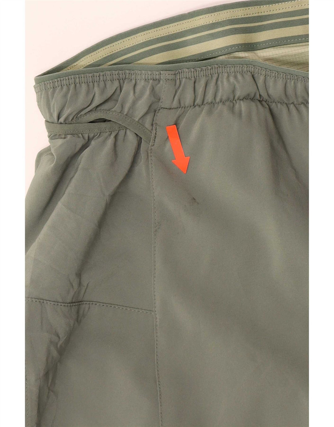 Patagonia Short de sport pour femme UK 14 Large Kaki Polyester